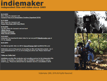 Tablet Screenshot of indiemaker.com